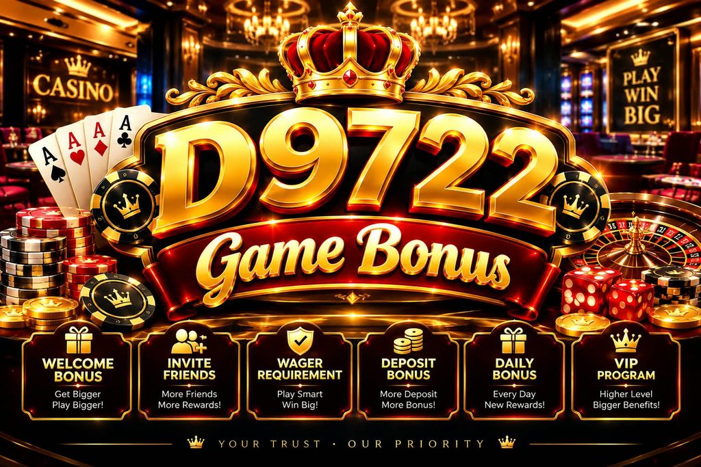 D9722 Game Bonus and Promotion offer image